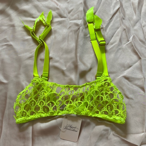 ** NWT Agent Provocateur intimate lace suspender - Picture 1 of 4